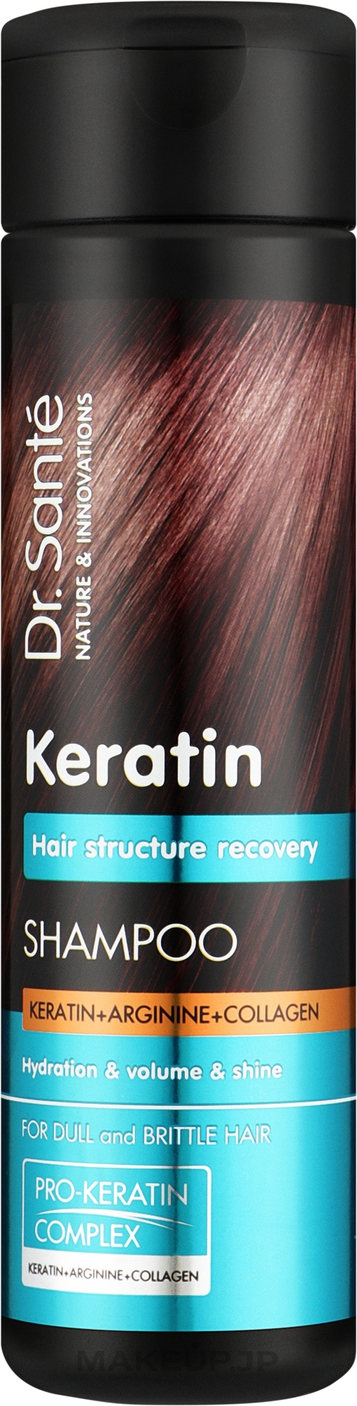 Dull & Brittle Hair Shampoo - Dr. Sante Keratin Shampoo — photo 250 ml