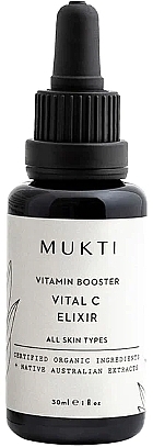 Vitamin Face Booster 'Vital C' - Mukti Organics Vitamin Booster Elixir — photo N1