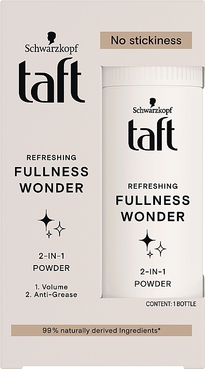 Hair Volume Powder - Taft Refreshing Fullness Wonder — photo N5