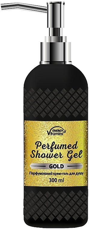 Gold Perfumed Shower Gel - Energy of Vitamins Perfumed Gold — photo N1