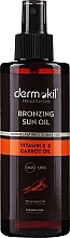 Fragrances, Perfumes, Cosmetics Natural Tanning Oil - Dermokil Natural Sun Care Bronzing Sun Oil