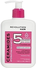 Fragrances, Perfumes, Cosmetics Hair Shampoo - Revolution Haircare 5 Ceramides + Hyaluronic Acid Hydrating Shampoo	