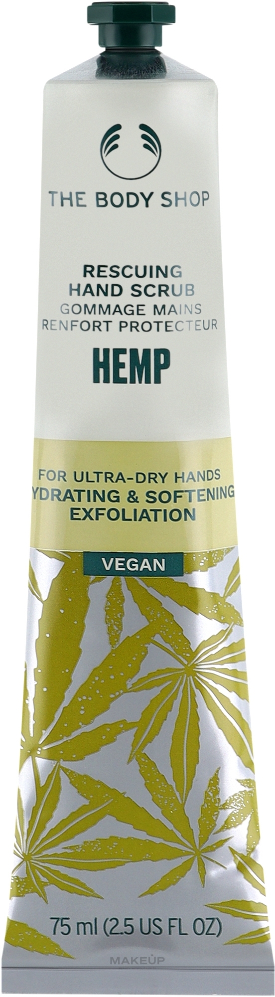 Hemp Hand Scrub - The Body Shop Hemp Rescuing Hand Scrub — photo 75 ml