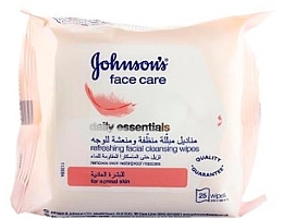 Fragrances, Perfumes, Cosmetics Wet Wipes - Johnson’s Face Care Daily Essentials Cleansing Wipes