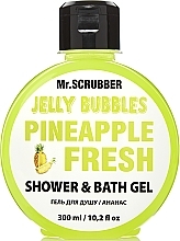 Shower Gel - Mr.Scrubber Jelly Bubbles Pineapple Shower & Bath Gel — photo N1