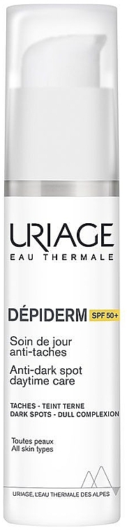 Anti-Dark Spot Day Cream - Uriage Depiderm Anti-Dark Spot Day Care SPF50+ — photo N1