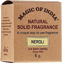 Natural Solid Fragrance "Neroli" - Shamasa — photo N1