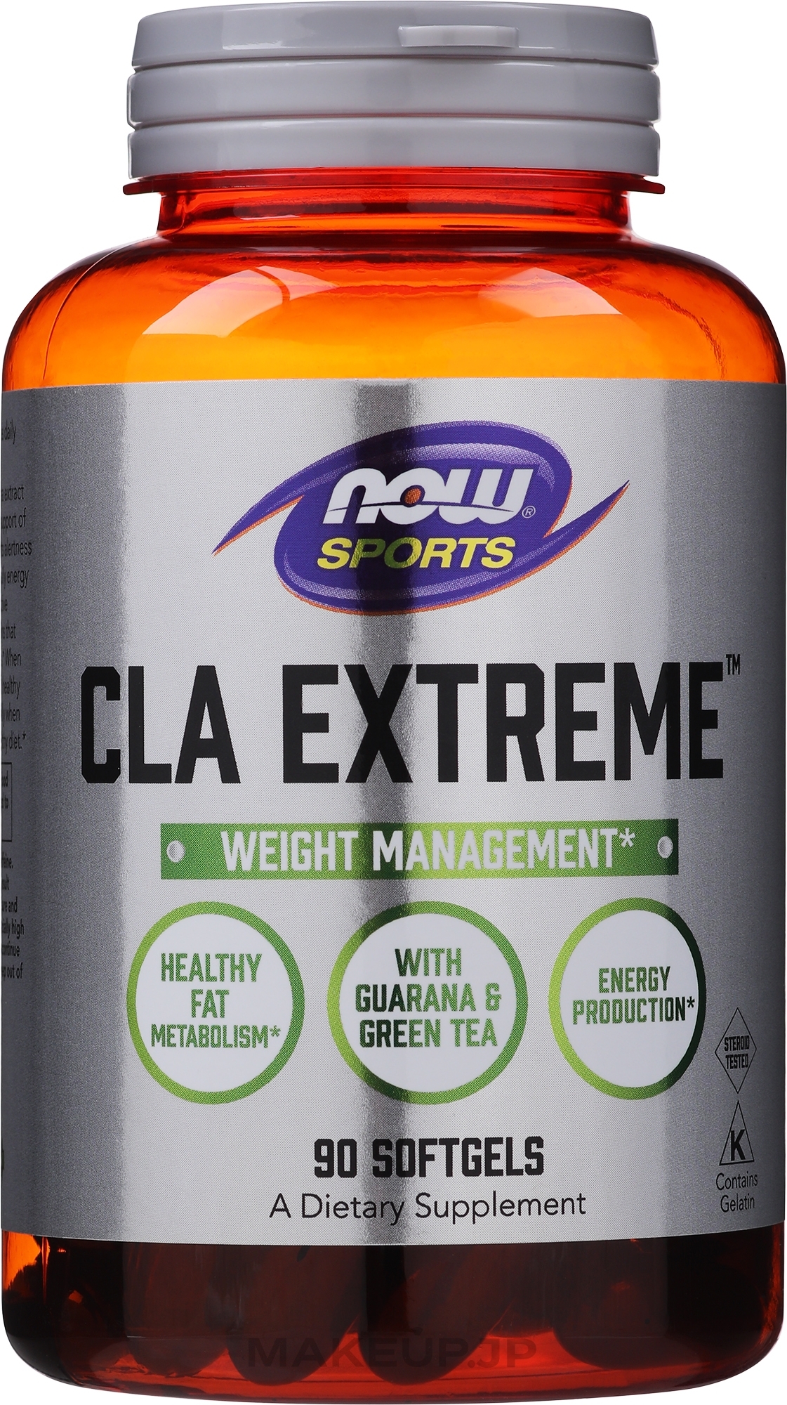 Conjugated Linoleic Acid - Now Foods CLA Extreme With Guarana & Green Tea — photo 90 ЊВ.