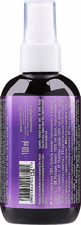 Liquid Hair Keratin - Bingospa Liquid 100% Keratin with Biotine — photo N2