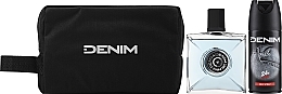 Denim Black - Set (ash/lot/100ml + deo/150ml + bag) — photo N2