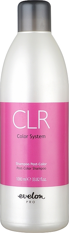Colored Hair Shampoo - Parisienne Evelon Pro Color System Post Color Shampoo — photo N1