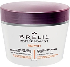 Fragrances, Perfumes, Cosmetics Repair Mask - Brelil Bio Treatment Repair Mask