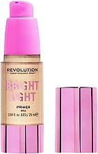 Illuminating Primer - Makeup Revolution Illuminating Makeup Primer Bright Light — photo N1