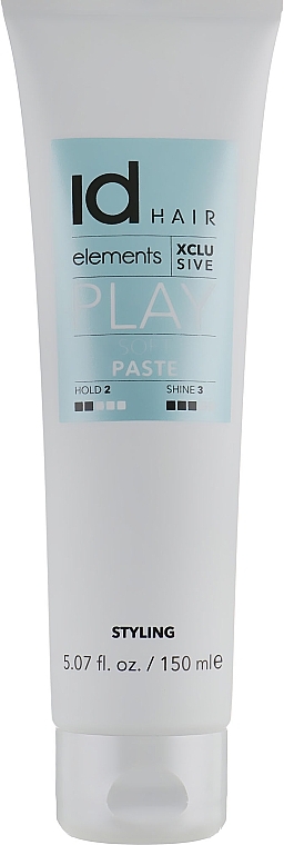 Flexible Hold Hair Paste - IdHair Elements Xclusive Play Soft Paste — photo N1