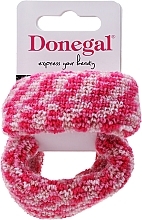 Fragrances, Perfumes, Cosmetics Elastic Hair Bands, FA-5643, 2 pcs, white-pink - Donegal