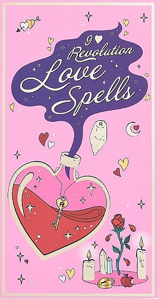 Eyeshadow Palette - I Heart Revolution Spellbooks Love Spells — photo N1