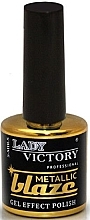 Fragrances, Perfumes, Cosmetics Metallic Nail Polish with Gel Effect - Lady Victory Metallic Blaze Gel Effect Polish