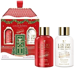 Fragrances, Perfumes, Cosmetics Set - Grace Cole The Luxury Bathing Wild Fig & Granberry Set (sh/gel/50ml + b/lot/50ml)