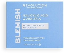 Cleansing Cream Gel with Salicylic Acid & Zinc - Revolution Skincare Purifying Gel Cream — photo N1