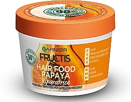 Repair Damaged Hair Mask - Garnier Fructis Papaya Hair Food Mask — photo N2