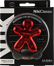 Car Air Freshener - Mr&Mrs Niki Car Chrome Red Cherry — photo N2