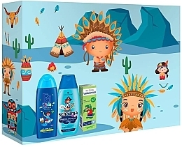 Fragrances, Perfumes, Cosmetics Set - Fa Kids Boy Premium (shm/250ml + s/g/250ml + t/paste/50ml)