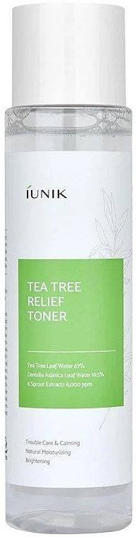 Soothing Tea Tree Toner - iUNIK Tea Tree Relief Toner — photo N1