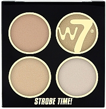 Fragrances, Perfumes, Cosmetics Highlighter Palette - W7 Strobe Time!