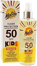 Fragrances, Perfumes, Cosmetics Kids Sunscreen Spray - Malibu Kids Clear Protection Spray SPF 50