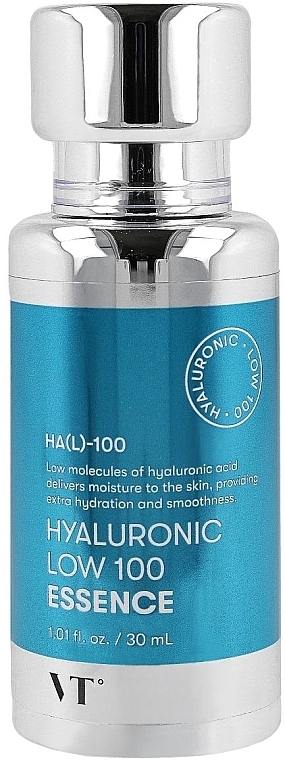 Intensively Moisturizing Face, Neck & Décolleté Serum - VT Cosmetics Hyaluronic Low 100 Essence — photo N1