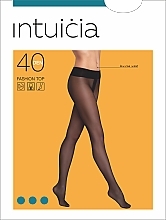 Tights "FASHION TOP" 40 Den, nude - Intuicia — photo N17