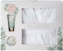 Fragrances, Perfumes, Cosmetics Set - Style & Grace Spa Botanique Relaxing Robe Set (b/butter/120ml + b/lot/50ml + bath/robe/1pc)