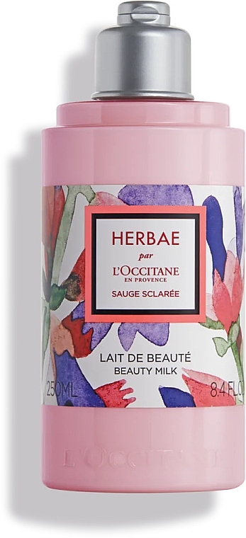 L'Occitane Herbae Clary Sage - Perfumed Body Milk — photo N1