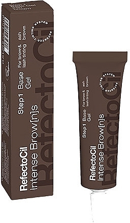 Brow & Lash Coloring Gel - RefectoCil Intense Brow[n]s Step 1 Base Gel For Brows Lashes Tinting — photo N2