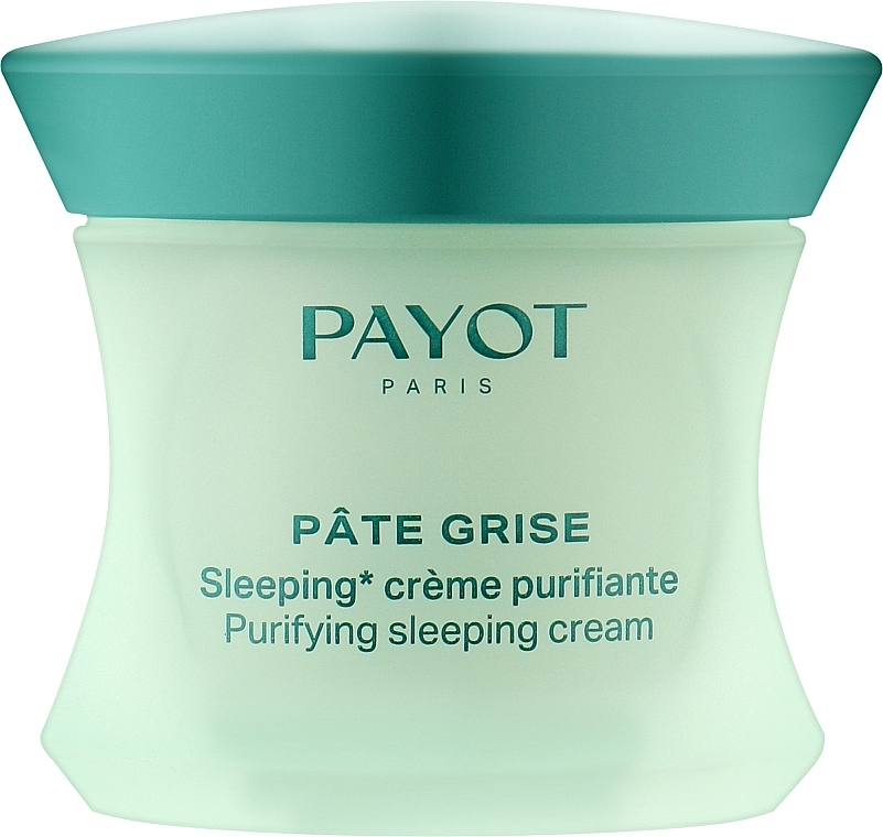 Night Cleansing Face Cream - Payot Pate Grise Purifying Sleeping Cream — photo N1