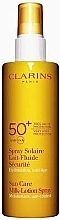 Fragrances, Perfumes, Cosmetics Face & Body Sun Milk Spray SPF50 - Clarins Sun Care Milk-Lotion Spray SPF 50