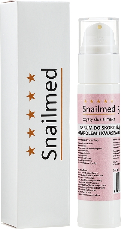 Anti-Acne Snail & Totarol Serum - Snailmed — photo N4