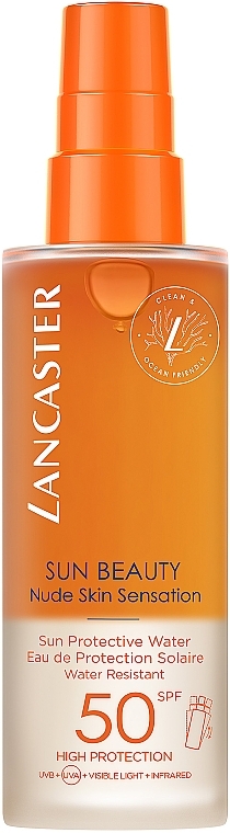 Sunscreen Spray - Lancaster Sun Beauty Sun Protective Water SPF 50 — photo N1