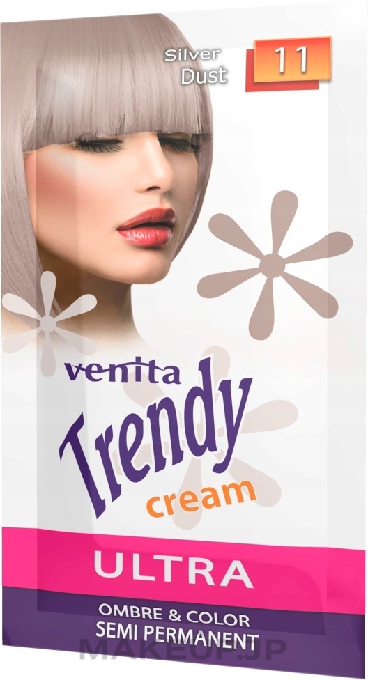 Coloring Cream Toner - Venita Trendy Color Cream (sachet) — photo 11 - Silver Dust