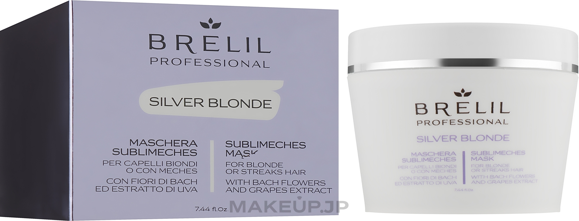 Anti-Yellow Mask - Brelil Silver Blonde Sublimeches Mask — photo 220 ml