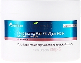 Fragrances, Perfumes, Cosmetics Oxygenating Peel Off Mask with Algae and Sea Minerals - Bielenda Professional Skin Breath Oxygenating Peel Off Algae Mask