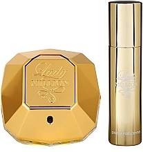 Fragrances, Perfumes, Cosmetics Paco Rabanne Lady Million - Set (edp/50ml + edp/10ml)