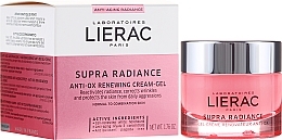 Restoring Antioxidant Cream-Gel - Lierac Supra Radiance Gel-Creme Renovatrice Anti-Ox — photo N2