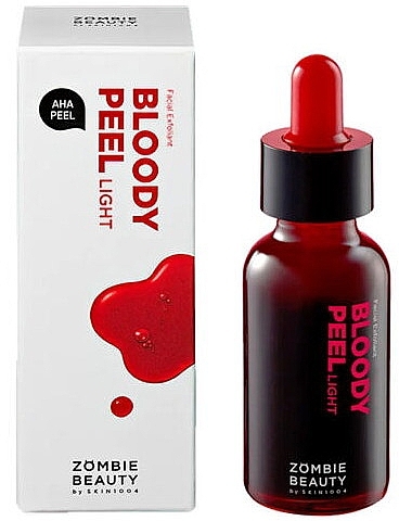 SKIN1004 Zombie Beauty Bloody Peel Light - Gentle Exfoliating Serum with Acids — photo N2