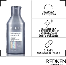 Ultra Cold & Ashy Blonde Shades Conditioner - Redken Color Extend Graydiant Conditioner — photo N3