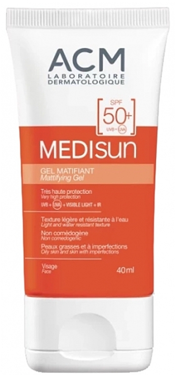 Mattifying Gel SPF 50+ - ACM Laboratoires Medisun Matifying Gel SPF50+ — photo N1