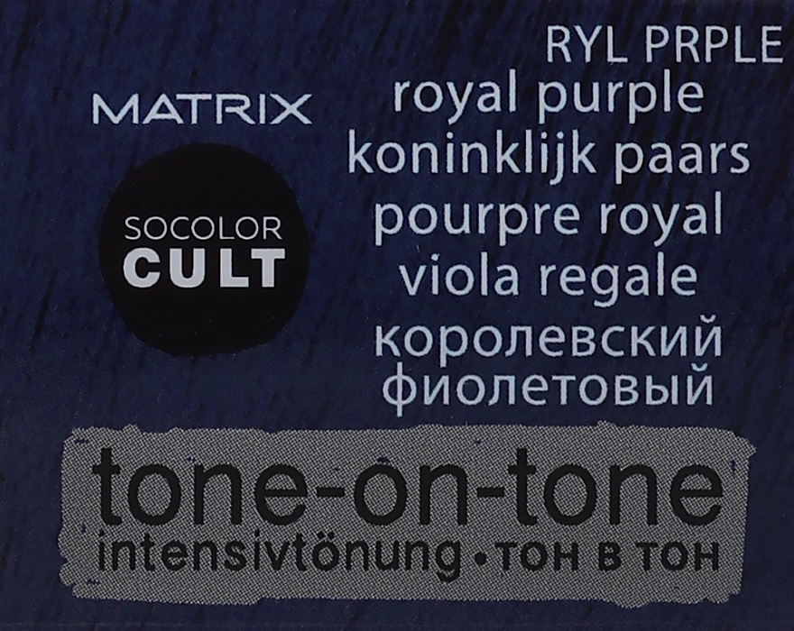 Hair Color "Tone on Tone" - Matrix Socolor Cult Tone on Tone Hair Color — photo N6