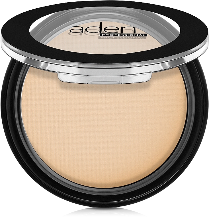 Compact Matte Powder - Aden Cosmetics Silky Matt Compact Powder — photo N1