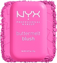 Powder Blush - NYX Professional Makeup Buttermelt High-Pigment Powder Blush — photo N10