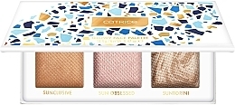 Face Highlighter Palette - Catrice Summer Obsessed Glowy Face Palette — photo N1